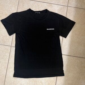Balenciaga Classic Black Tee